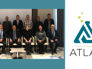 Participants at the ATLAS event in Tunisia. 