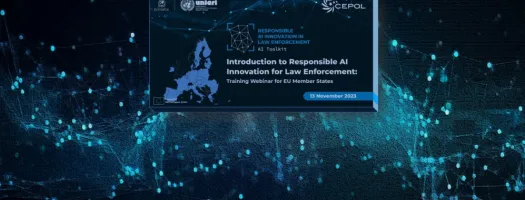 Webinar on responsible AI innovation in law enforcement